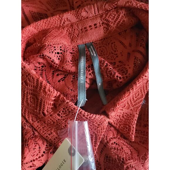 Anthropologie Lace Button-Down Swimwear - New Size Medium - Picture 5 of 5